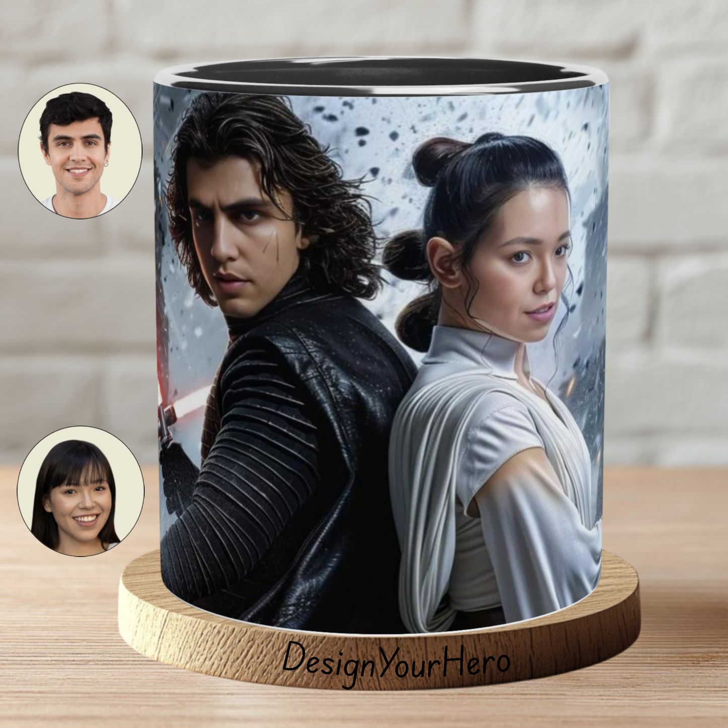 Mug en 360° L’Ombre Touchée par la Grâce