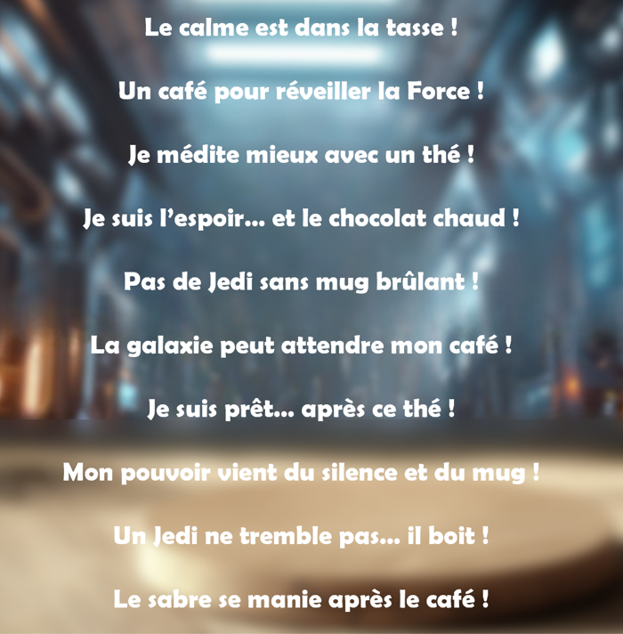 Mug La Force me Traverse