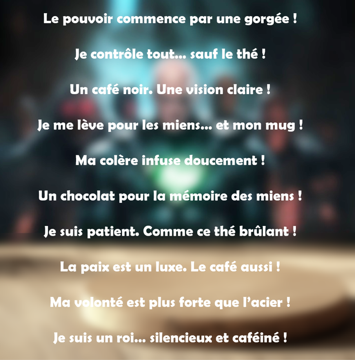 Mug La Paix ne m'a Jamais Servi