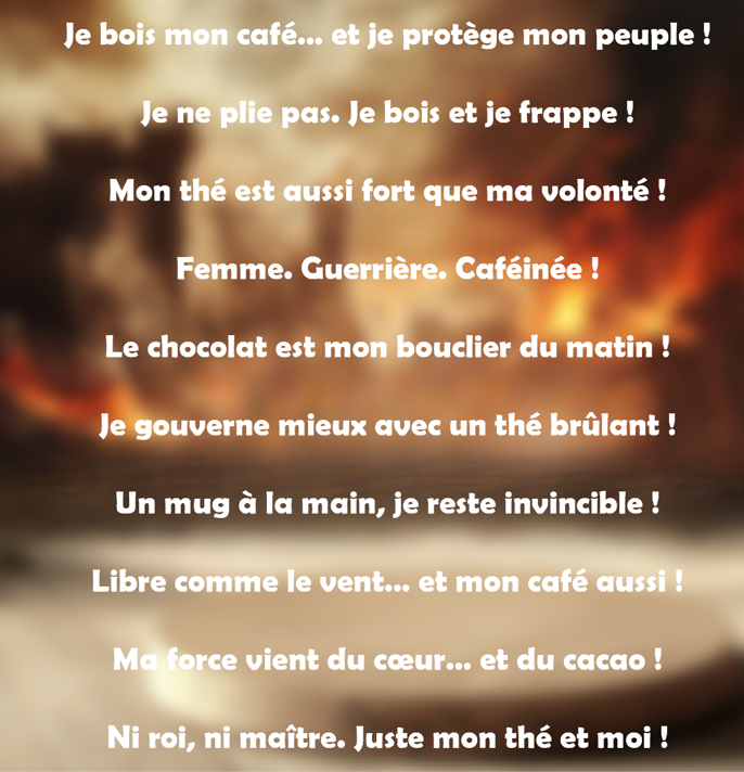 Mug Guerrière des Terres du Nord