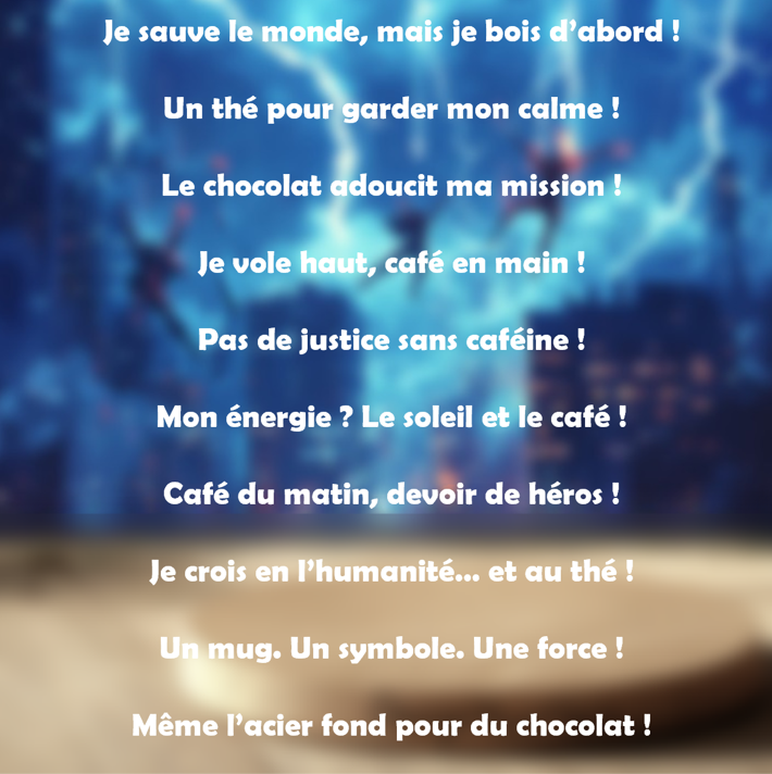 Mug Vol pour la Justice