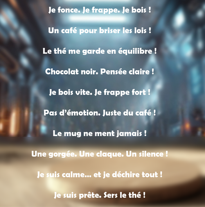 Mug Je Tire Avant de Parler