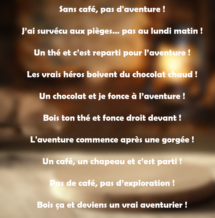 Mug L'Aventurier des Légendes