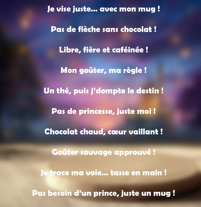 Mug Princesse Sauvage