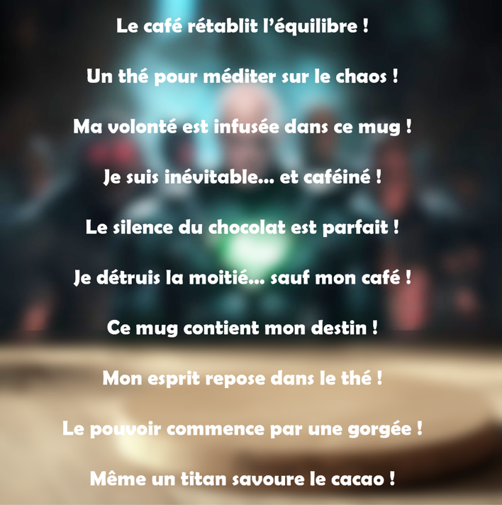 Mug Je Crée en Anéantissant