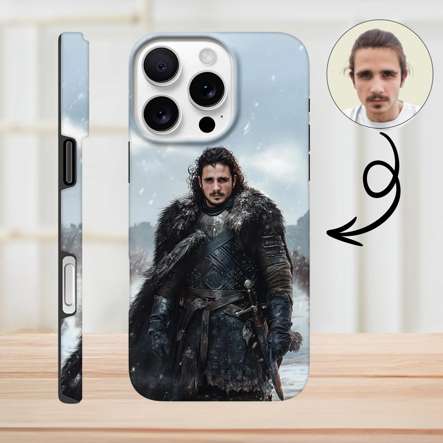 Coque Loup Solitaire (Rési)
