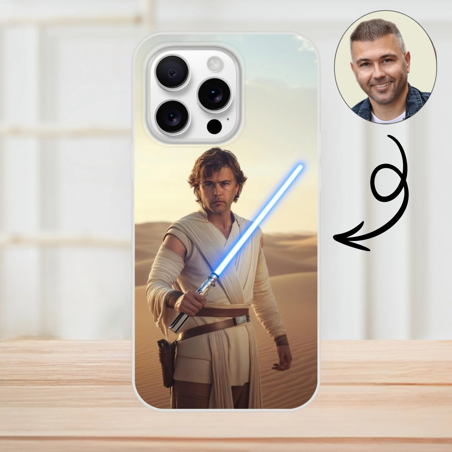 Coque La Force me Traverse (Flexi)