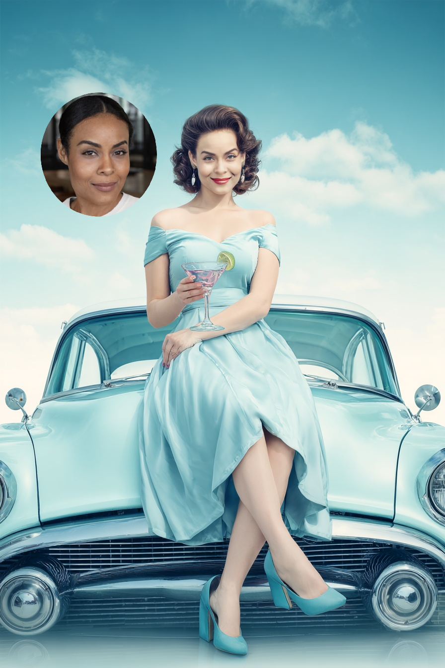 Poster La Pin-Up de Route 66