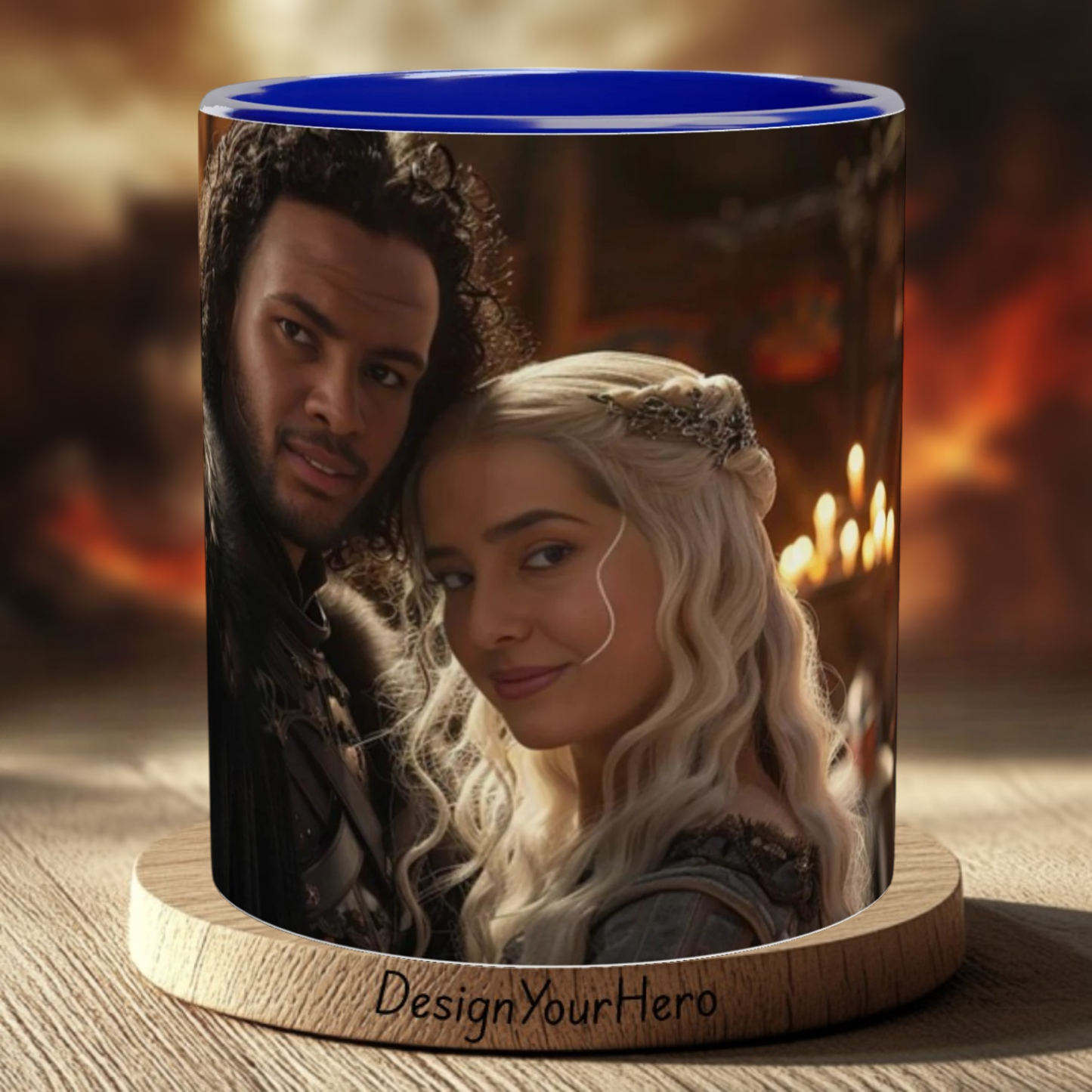 Mug Glace et Feu Unis (360°)