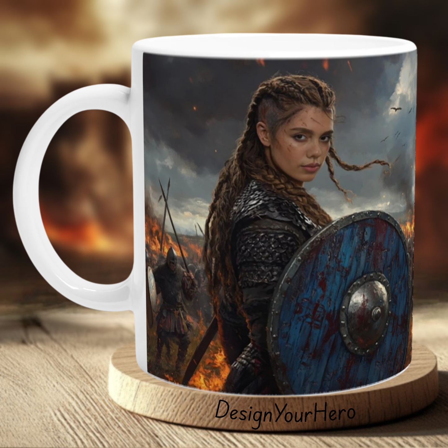 Mug Guerrière des Terres du Nord