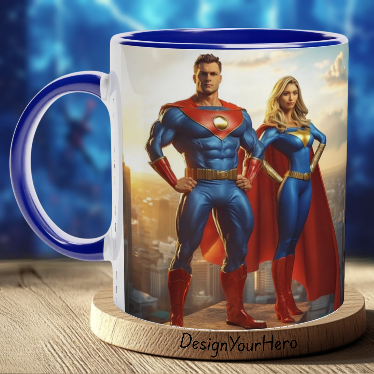 Mug Amour Gravé dans la Légende