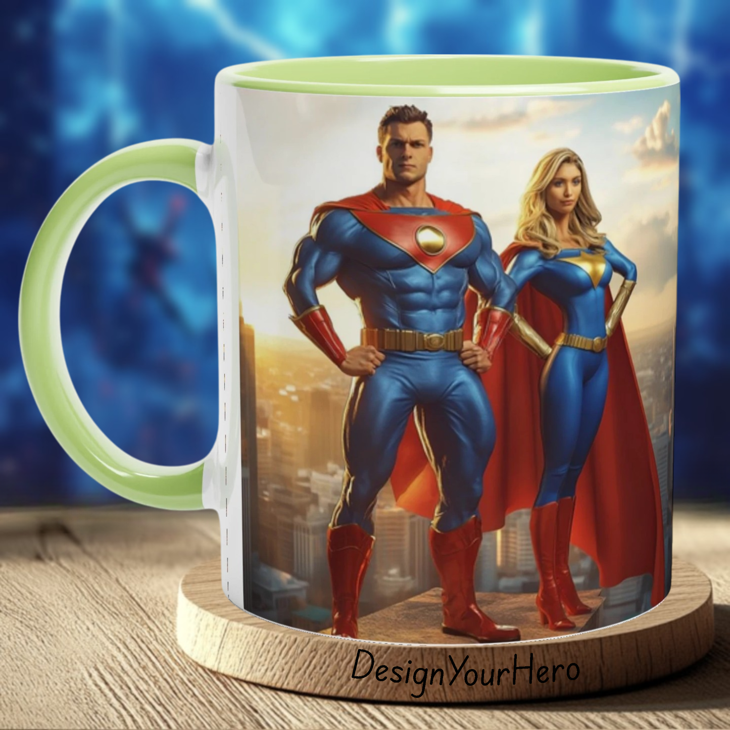 Mug Amour Gravé dans la Légende
