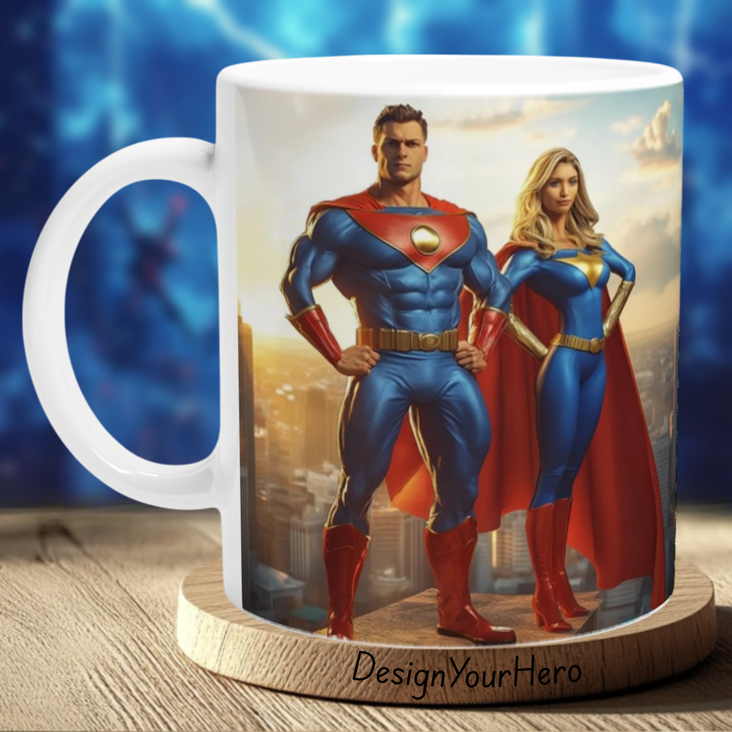 Mug Amour Gravé dans la Légende