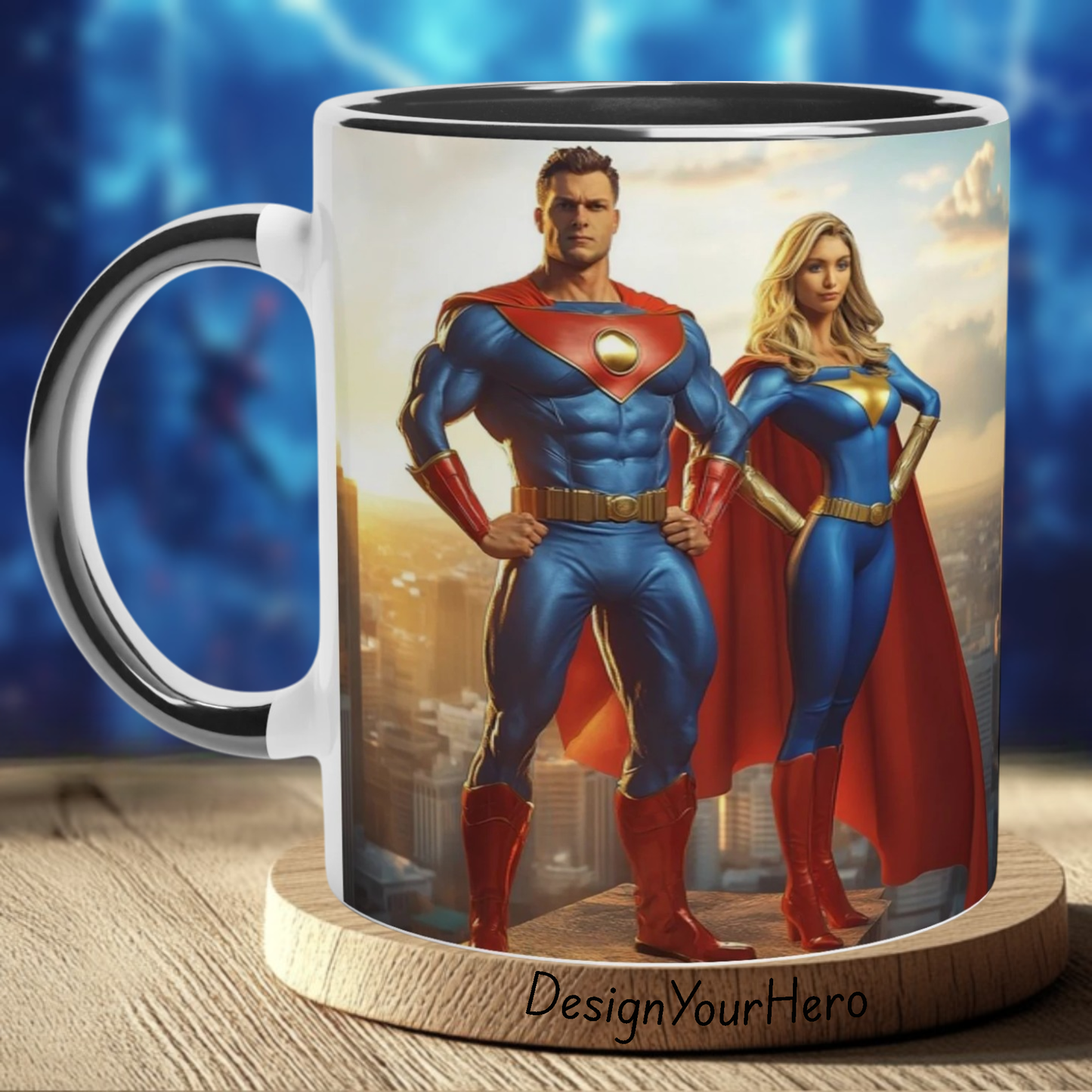 Mug Amour Gravé dans la Légende