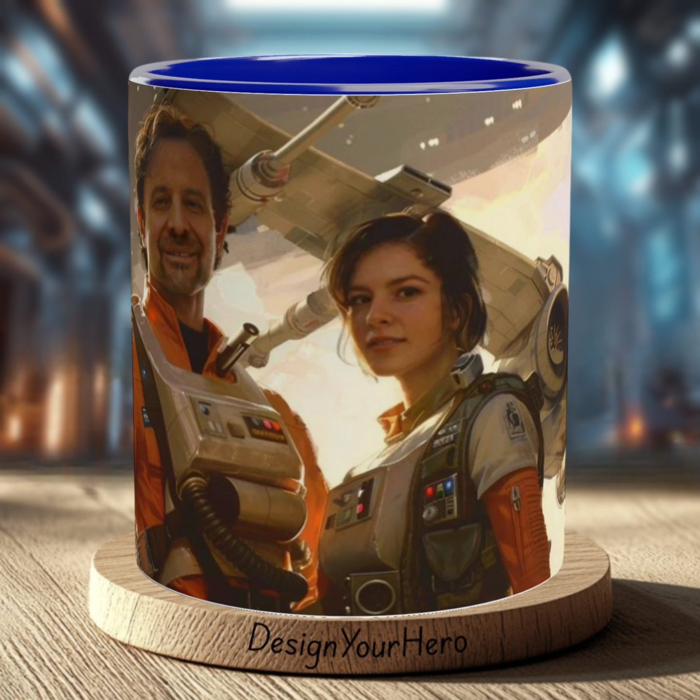 Mug Coéquipiers Jusqu’à l’Hyperespace (360°)