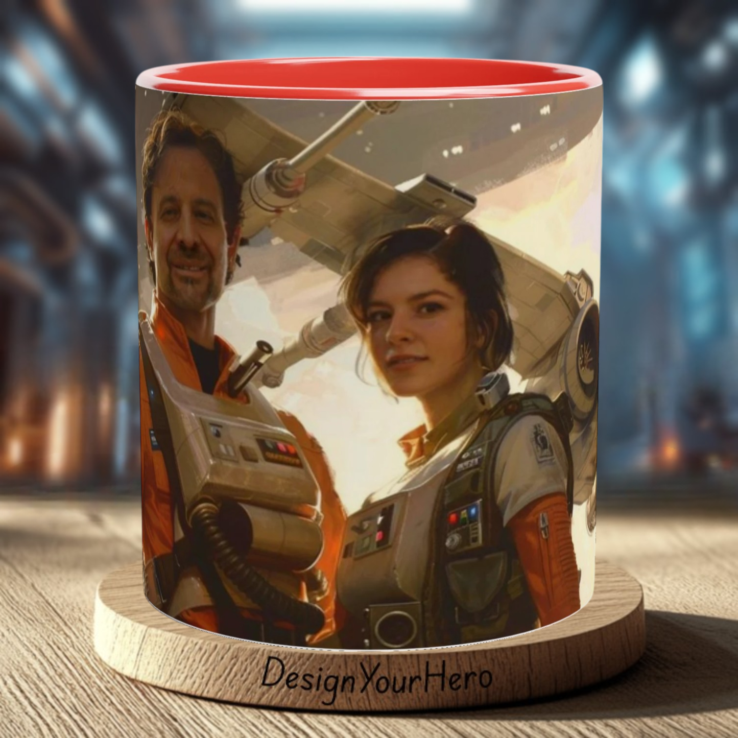 Mug Coéquipiers Jusqu’à l’Hyperespace (360°)
