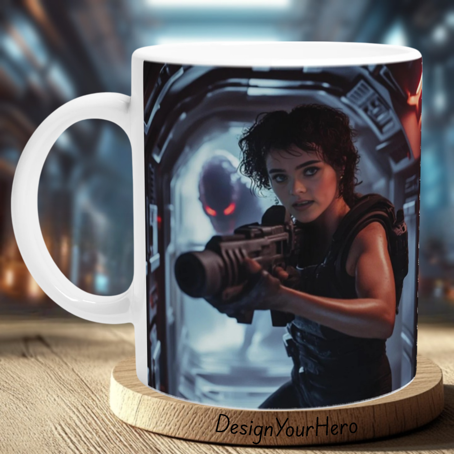 Mug J’Entre Seule dans l’Enfer