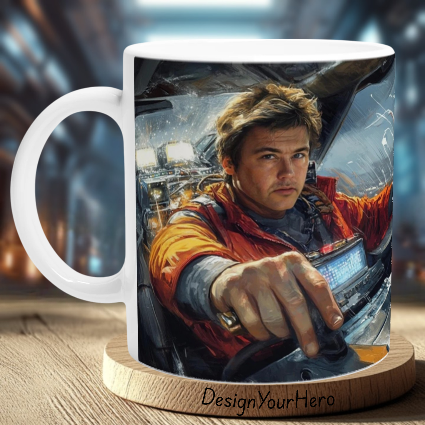 Mug Le Temps me Cours Après