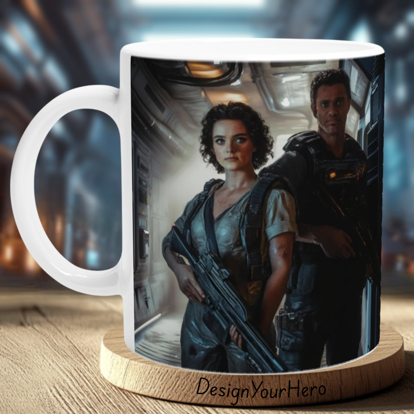 Mug On Reste Debout Ensemble