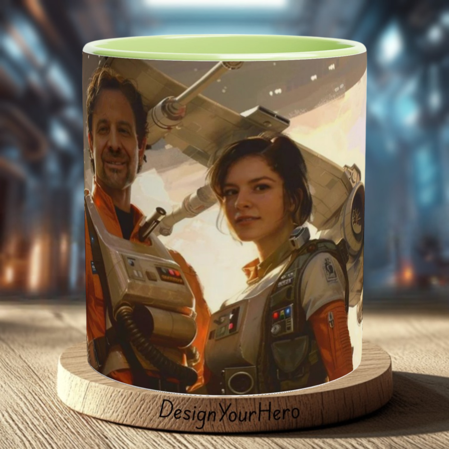 Mug Coéquipiers Jusqu’à l’Hyperespace (360°)