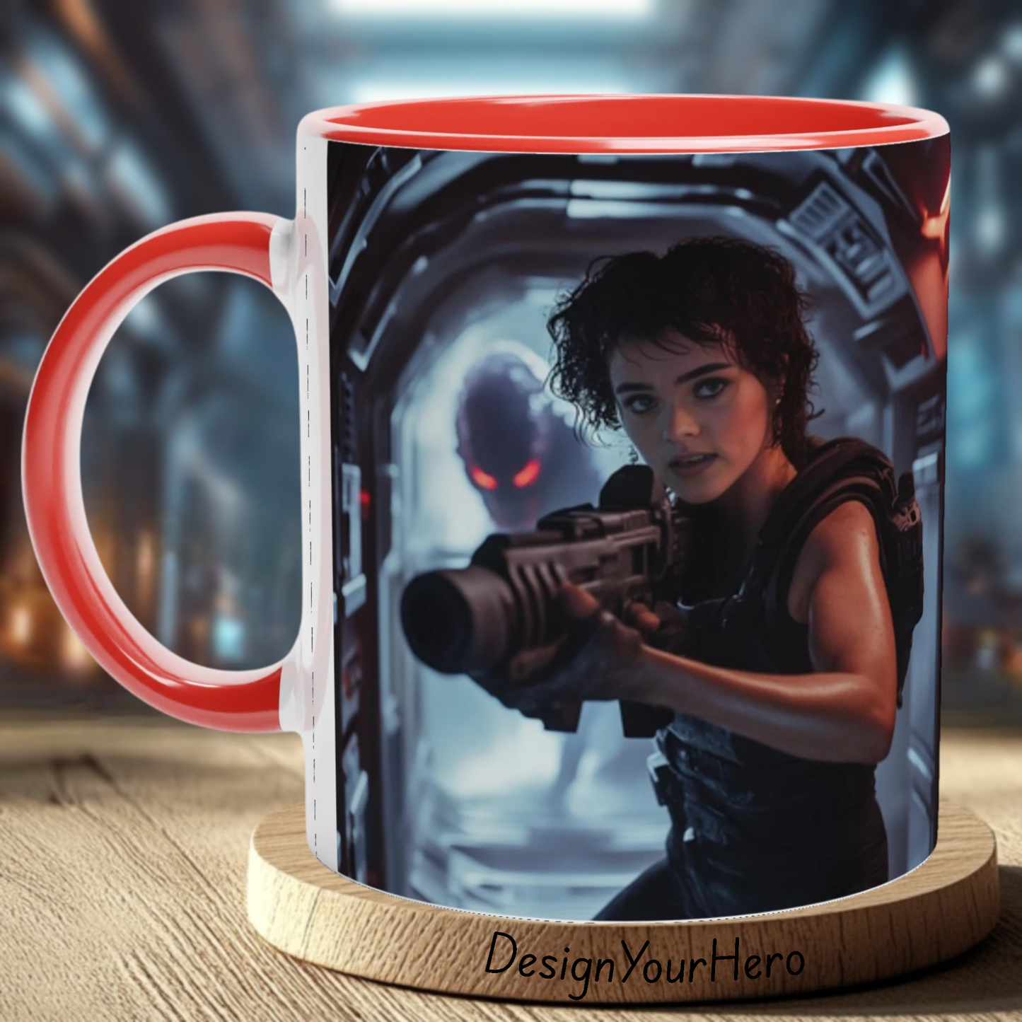 Mug J’Entre Seule dans l’Enfer