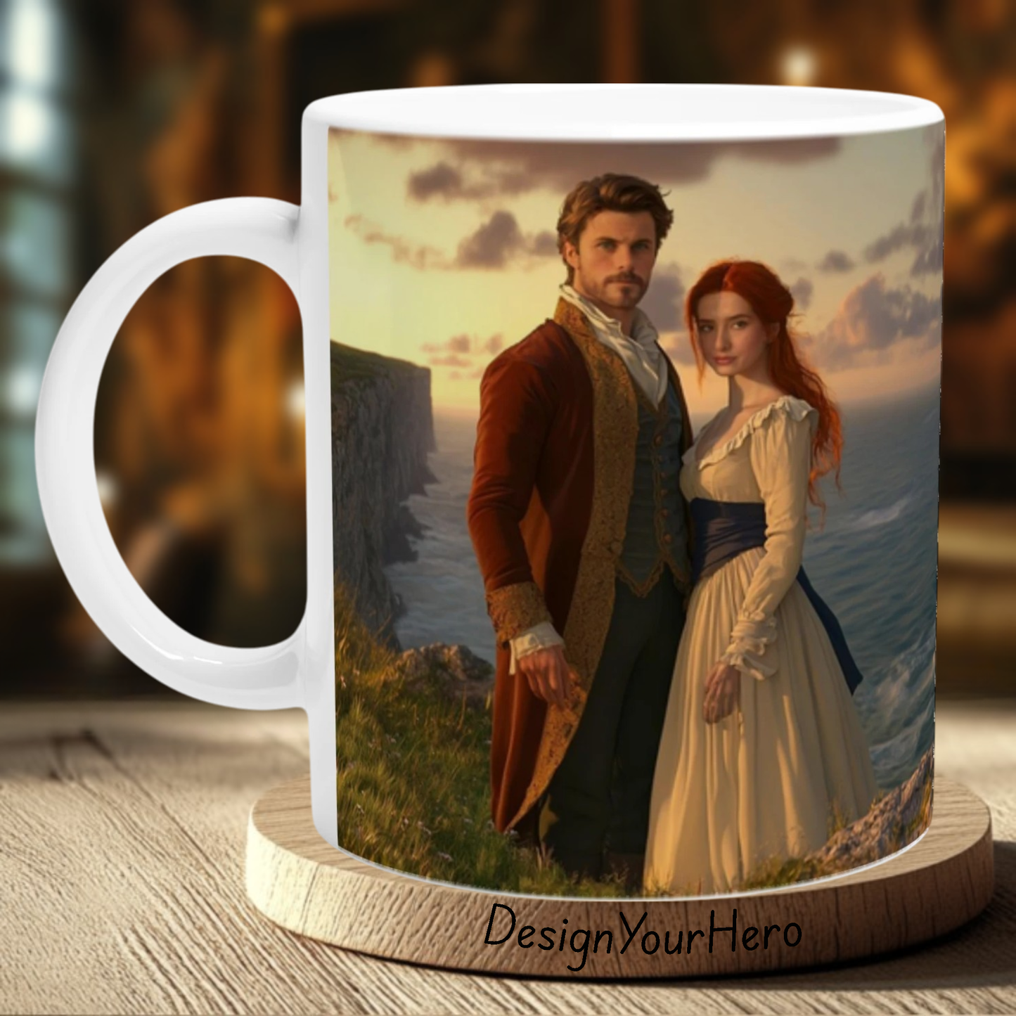 Mug Cœurs Portés par la Mer