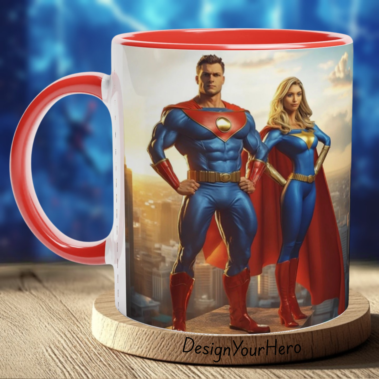 Mug Amour Gravé dans la Légende