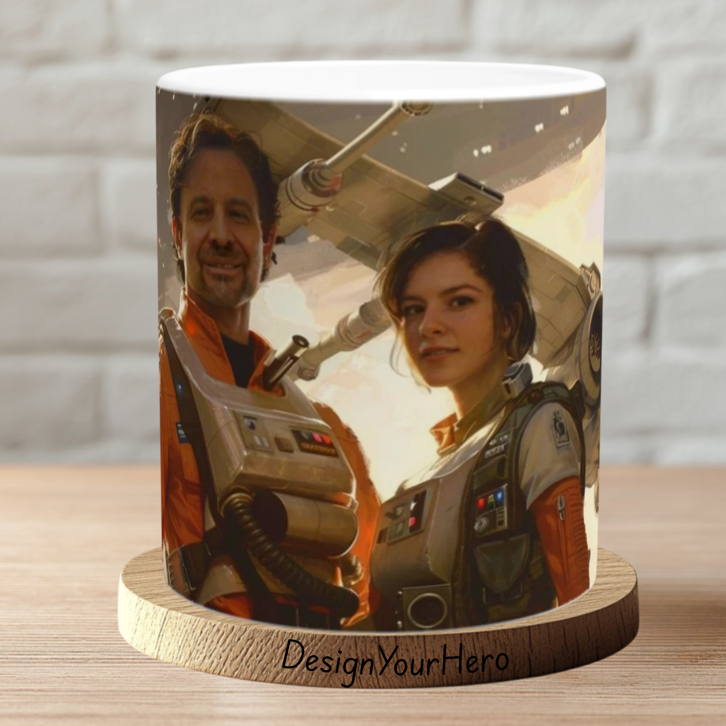 Mug Coéquipiers Jusqu’à l’Hyperespace (360°)