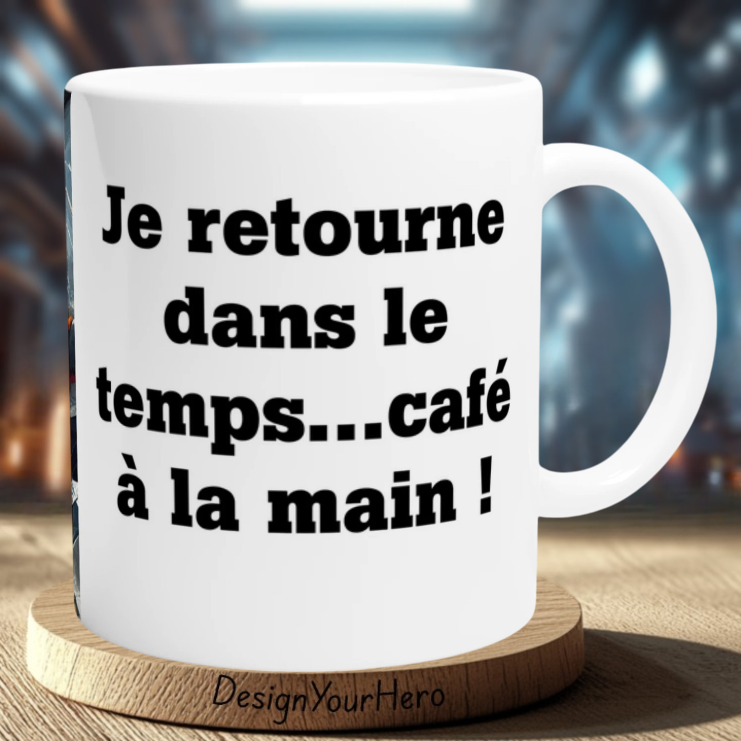 Mug Le Temps me Cours Après
