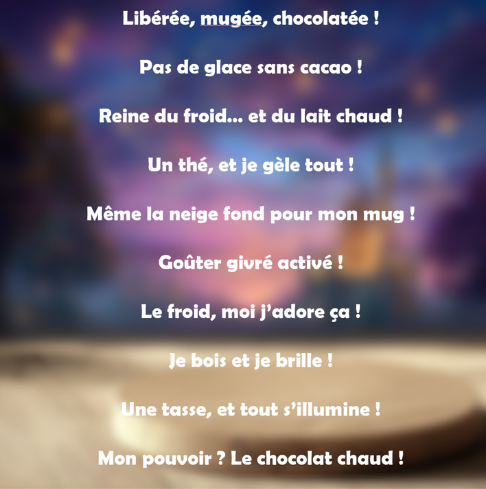 Mug Magie des Neiges