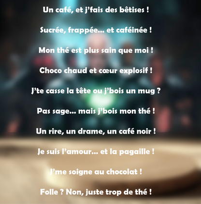 Mug Entre Bisous et Balles