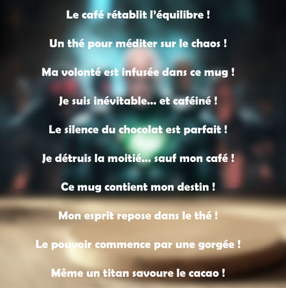 Mug Je Crée en Anéantissant