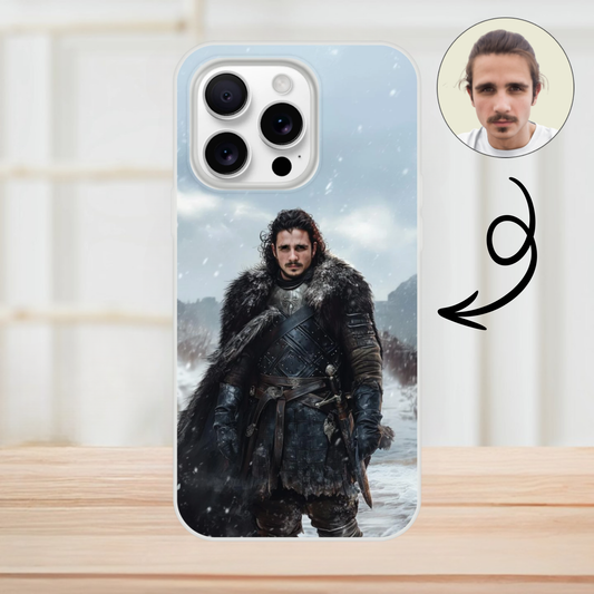 Coque Loup Solitaire (Flexi)