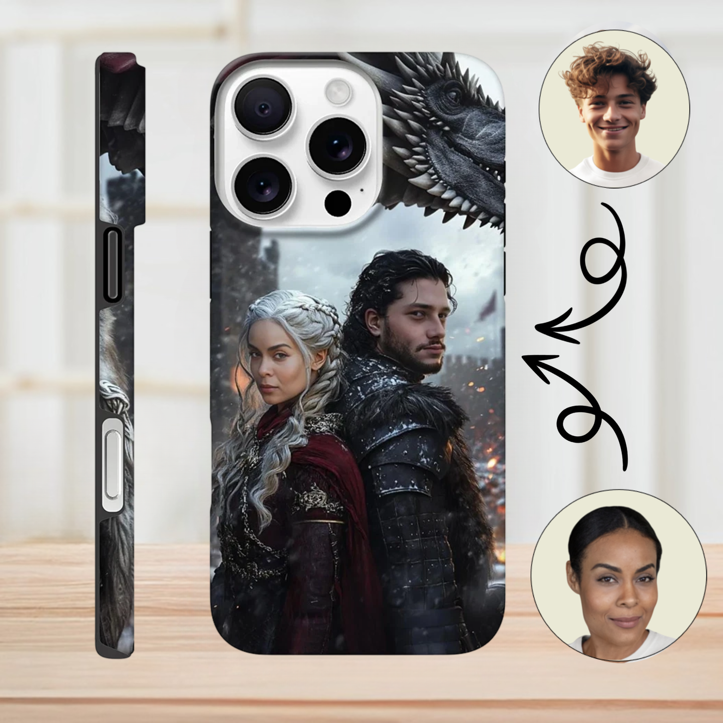 Coque Un Serment, Deux Cœurs (Rési)