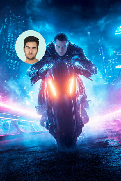 Poster Course Cyberpunk