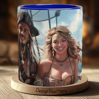 Mug Destinées Croisées en Mer (360°)