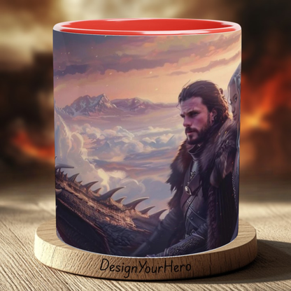 Mug Flamme Silencieuse du Nord (360°)