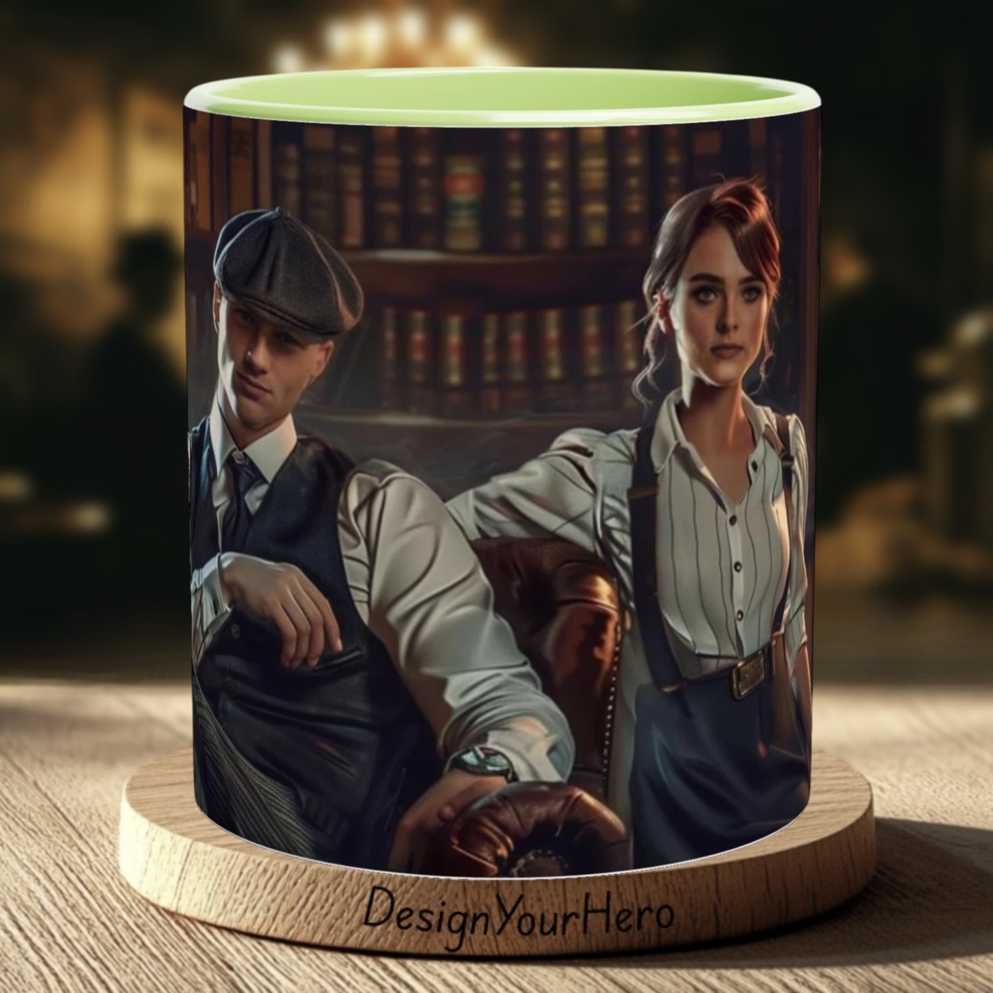 Mug Cœurs Cachés derrière les Règles (360°)