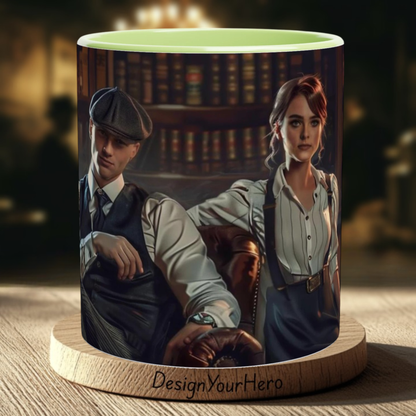 Mug Cœurs Cachés derrière les Règles (360°)