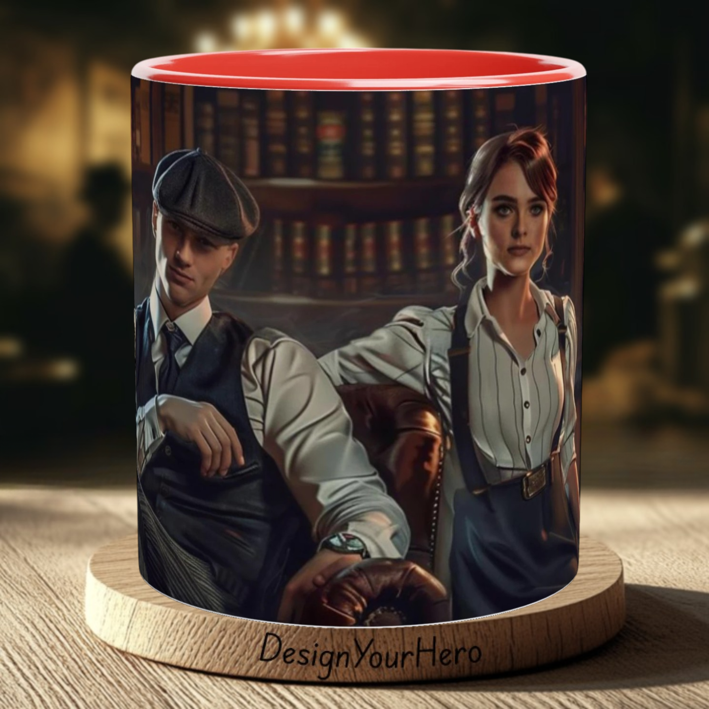 Mug Cœurs Cachés derrière les Règles (360°)