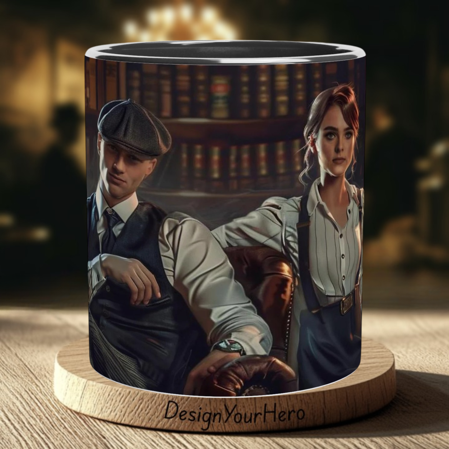 Mug Cœurs Cachés derrière les Règles (360°)