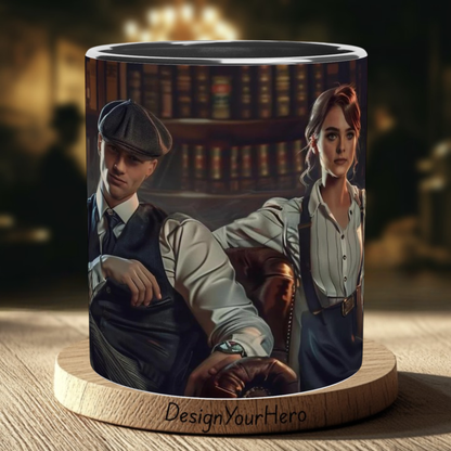 Mug Cœurs Cachés derrière les Règles (360°)