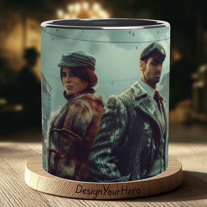 Mug Amour Gravé dans la Brume (360°)