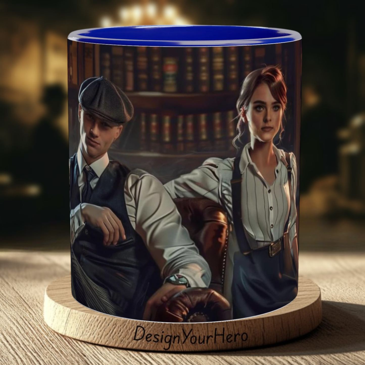 Mug Cœurs Cachés derrière les Règles (360°)