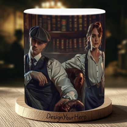 Mug Cœurs Cachés derrière les Règles (360°)