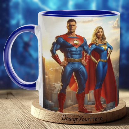 Mug Amour Gravé dans la Légende