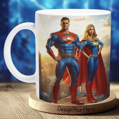 Mug Amour Gravé dans la Légende