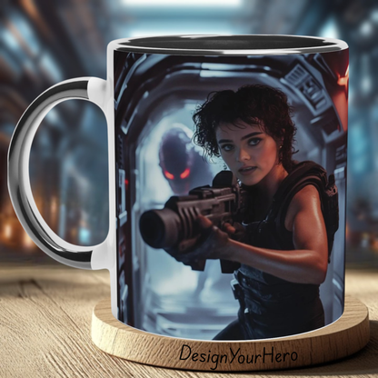 Mug J’Entre Seule dans l’Enfer
