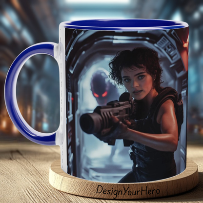 Mug J’Entre Seule dans l’Enfer