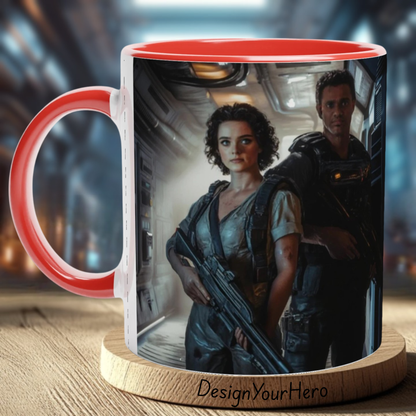 Mug On Reste Debout Ensemble